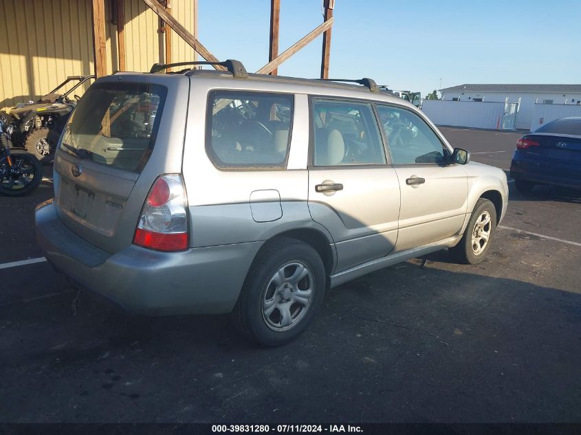 2007 Subaru Forester 2.5X/Sports 2.5X VIN: JF1SG63697H742261 Lot: 39831280