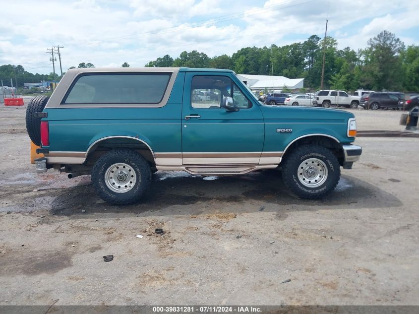 1996 Ford Bronco U100 VIN: 1FMEU15H3TLC04241 Lot: 39831281