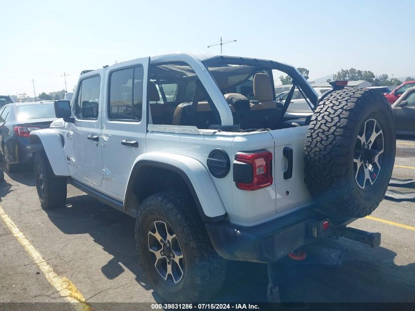 2020 Jeep Wrangler Unlimited Rubicon 4X4 VIN: 1C4HJXFG0LW247596 Lot: 39831286