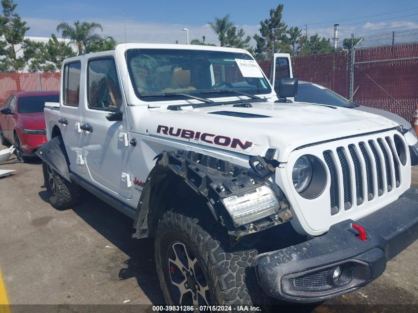 2020 Jeep Wrangler Unlimited Rubicon 4X4 VIN: 1C4HJXFG0LW247596 Lot: 39831286