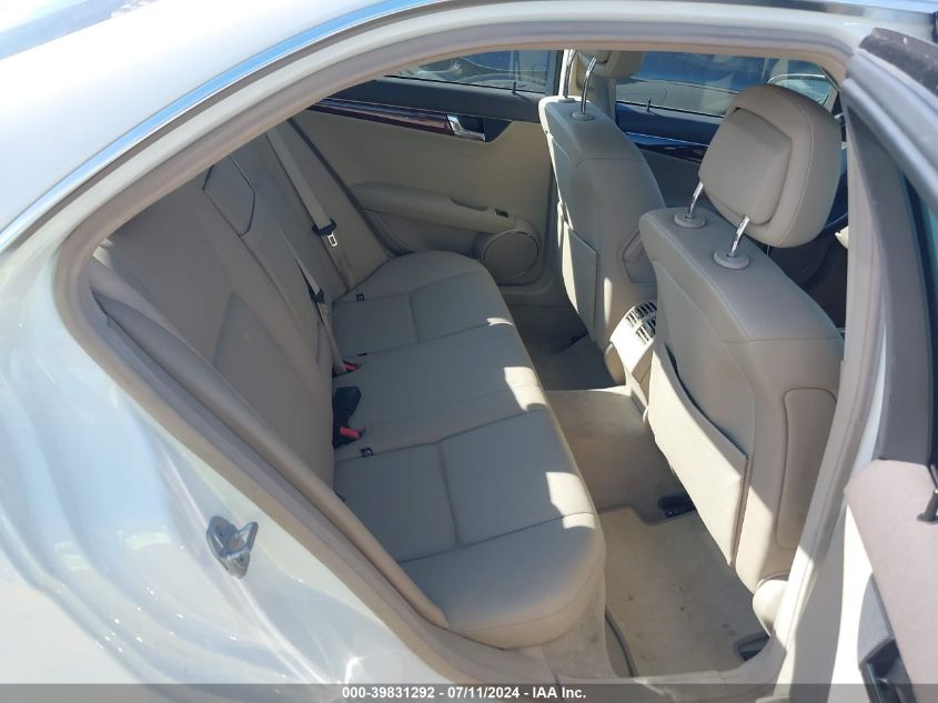 2009 Mercedes-Benz C 300 Luxury/Sport VIN: WDDGF54X29R055193 Lot: 39831292