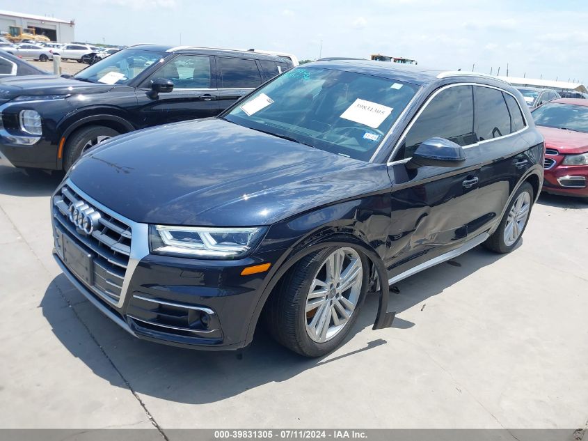 WA1CNAFY1J2091085 2018 AUDI Q5 - Image 2