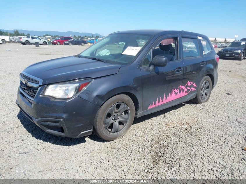 VIN JF2SJAAC2JG510462 2018 SUBARU FORESTER 2.5I