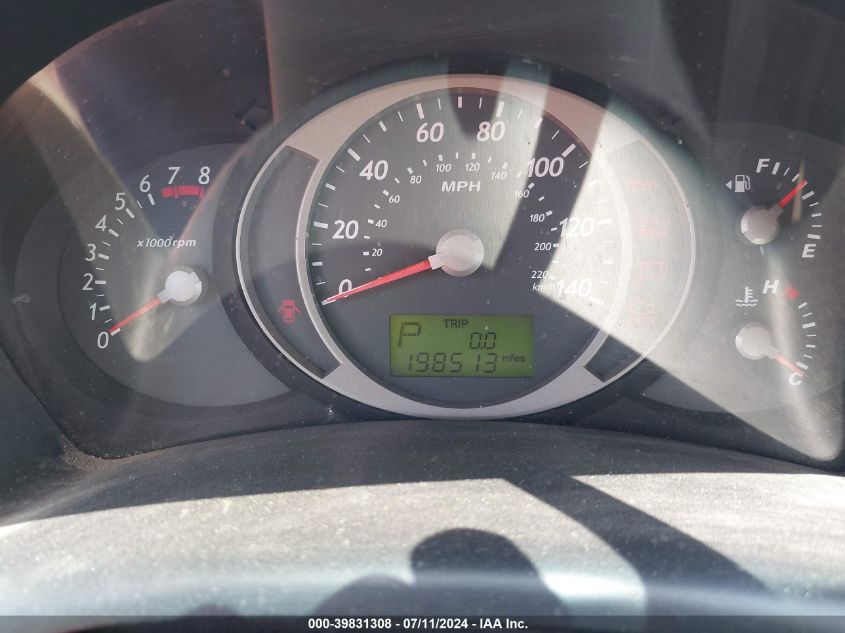 2005 Hyundai Tucson Gls/Lx VIN: KM8JN12D65U078824 Lot: 39831308