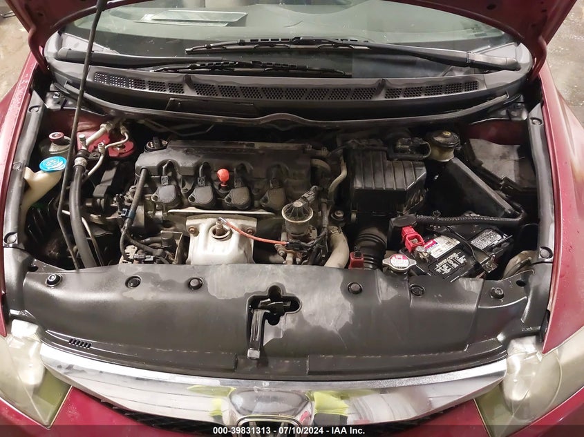 2009 Honda Civic Lx VIN: 2HGFA16599H547715 Lot: 39831313