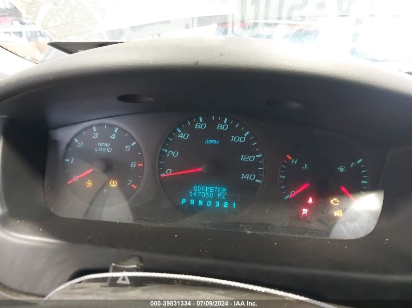 2010 Chevrolet Impala Ls VIN: 2G1WA5EK1A1195734 Lot: 39831334