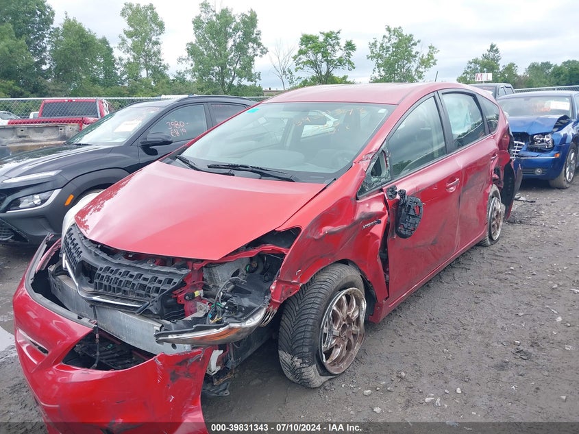 2014 Toyota Prius V Two VIN: JTDZN3EU3E3327794 Lot: 39831343
