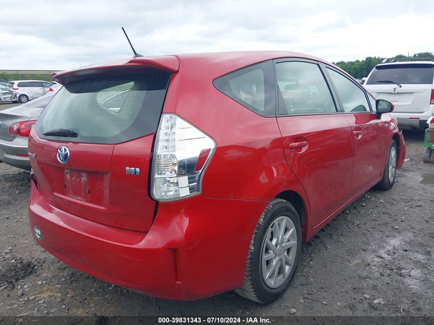 2014 Toyota Prius V Two VIN: JTDZN3EU3E3327794 Lot: 39831343