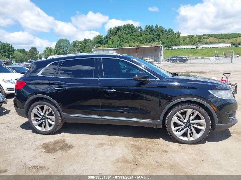 2018 Lincoln Mkx Reserve VIN: 2LMPJ8LR1JBL41394 Lot: 39831351