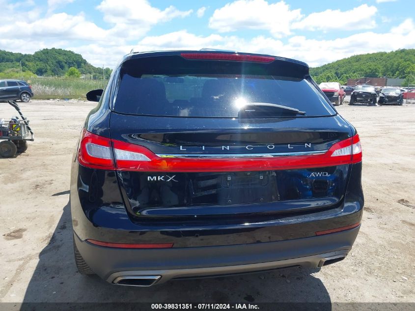 2018 Lincoln Mkx Reserve VIN: 2LMPJ8LR1JBL41394 Lot: 39831351