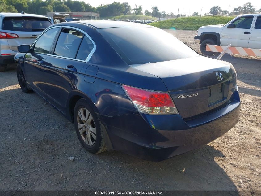 2010 Honda Accord 2.4 Lx-P VIN: 1HGCP2F4XAA087952 Lot: 39831354