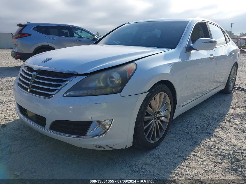 2014 Hyundai Equus Signature VIN: KMHGH4JHXEU087193 Lot: 39831355