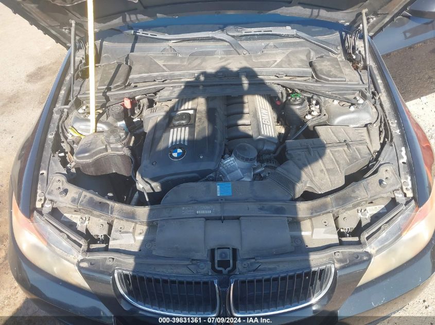 2007 BMW 328I VIN: WBAVA33507PG53327 Lot: 39831361