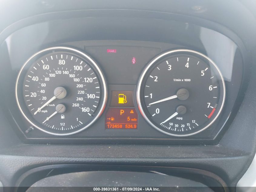 2007 BMW 328I VIN: WBAVA33507PG53327 Lot: 39831361