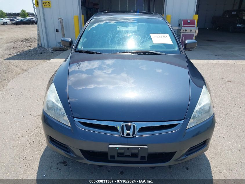 2006 Honda Accord Ex VIN: 1HGCM66586A007175 Lot: 39831367