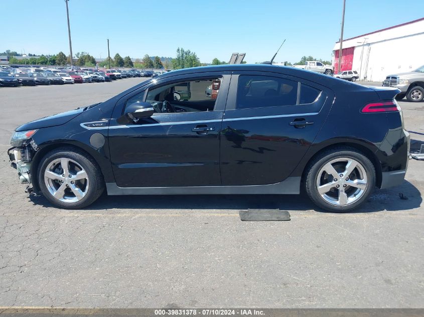 2012 Chevrolet Volt VIN: 1G1RB6E4XCU123813 Lot: 39831378