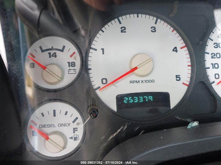 2005 Dodge Ram 2500 St/Slt VIN: 3D3KR28C05G765857 Lot: 39831382