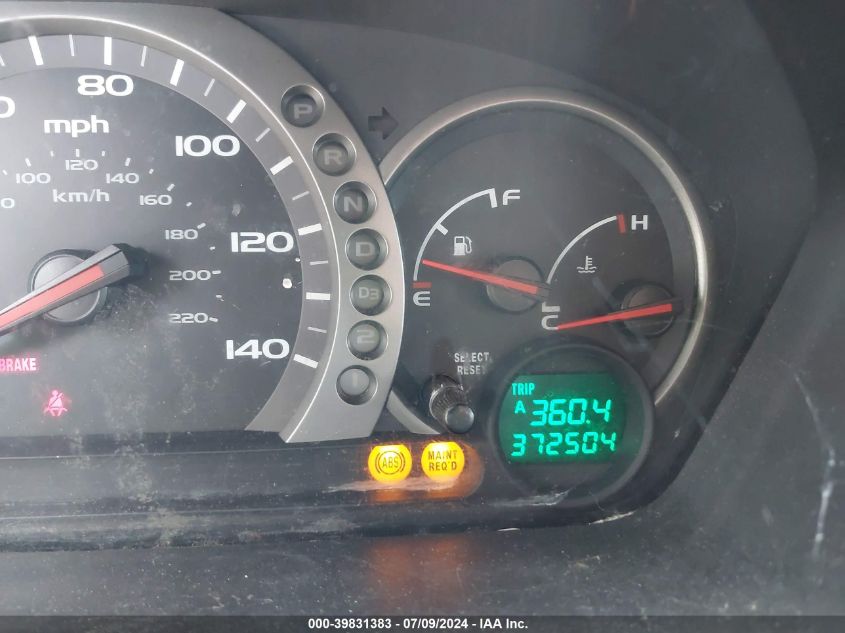 2004 Honda Pilot Ex-L VIN: 2HKYF18604H524175 Lot: 39831383