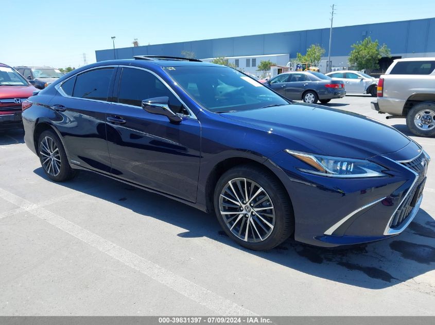 2022 Lexus Es 300H VIN: 58ADA1C1XNU025713 Lot: 39831397