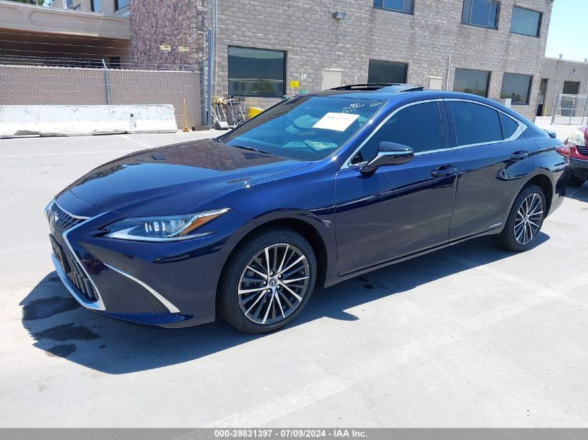 2022 Lexus Es 300H VIN: 58ADA1C1XNU025713 Lot: 39831397