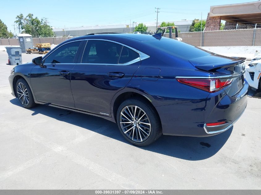 2022 Lexus Es 300H VIN: 58ADA1C1XNU025713 Lot: 39831397