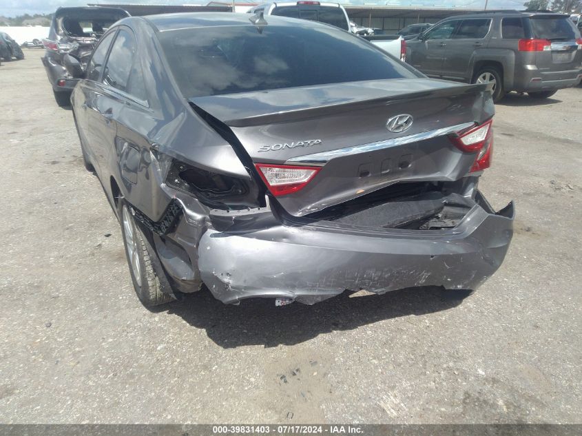 2012 Hyundai Sonata Gls VIN: 5NPEB4ACXCH419237 Lot: 39831403