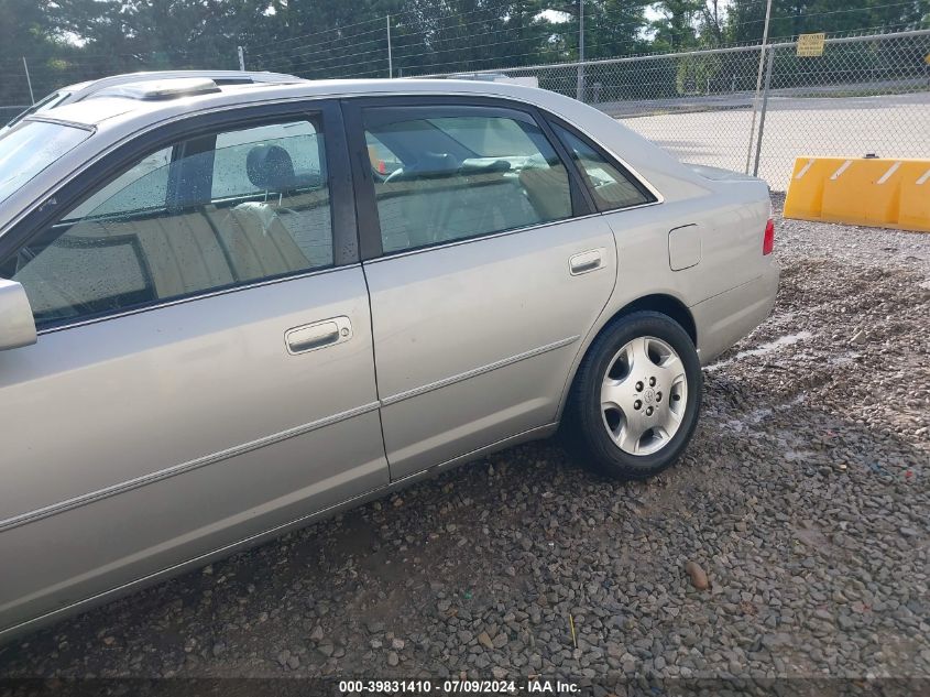 2004 Toyota Avalon Xls VIN: 4T1BF28BX4U384291 Lot: 39831410