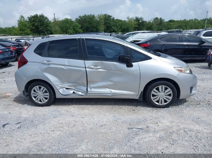 2016 Honda Fit Lx VIN: JHMGK5H58GX026660 Lot: 39831420