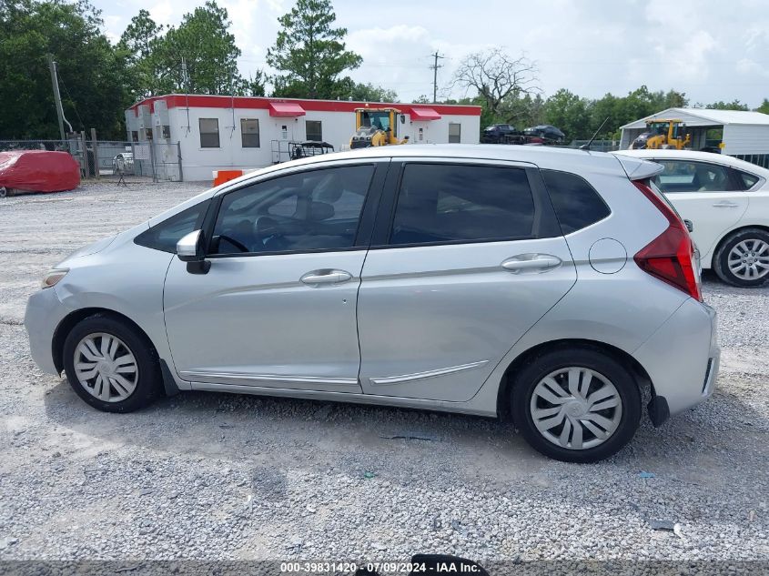 2016 Honda Fit Lx VIN: JHMGK5H58GX026660 Lot: 39831420