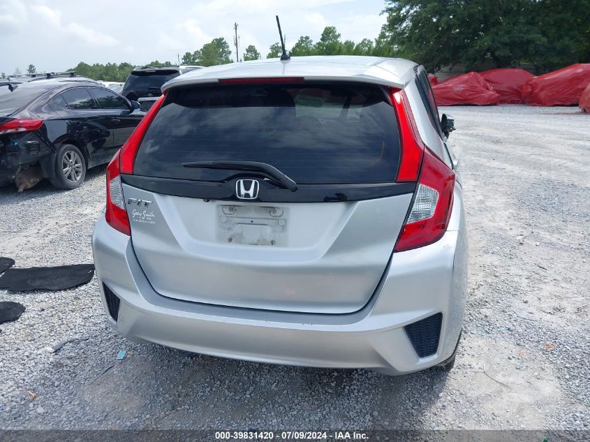 2016 Honda Fit Lx VIN: JHMGK5H58GX026660 Lot: 39831420