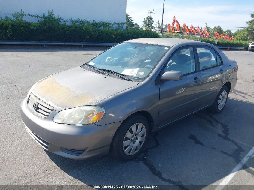 2004 Toyota Corolla Ce/Le/S VIN: 1NXBR32E54Z203209 Lot: 39831425