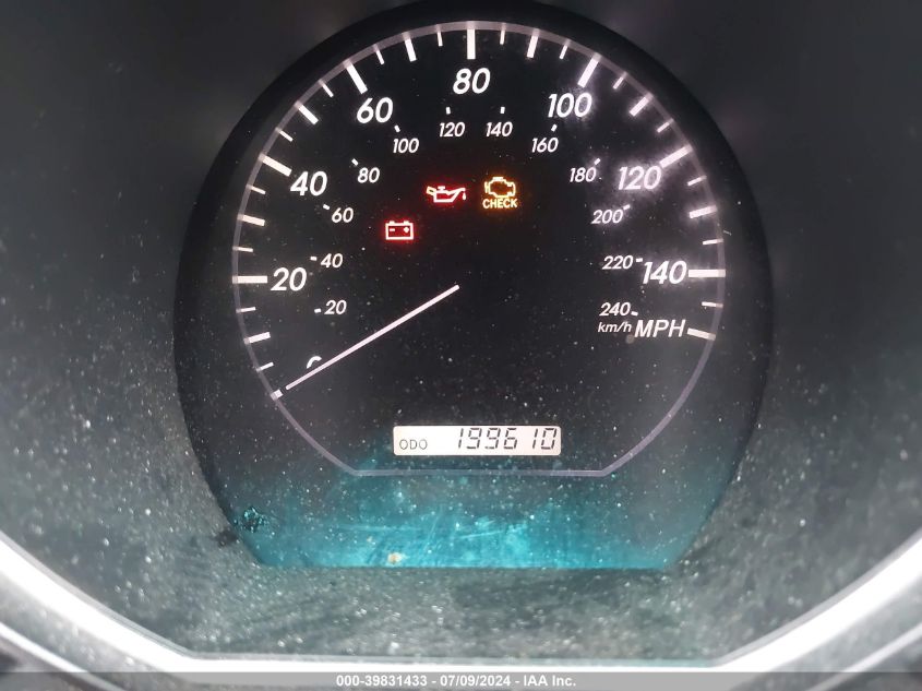 2004 Lexus Rx 330 330 VIN: JTJGA31U040035011 Lot: 39831433