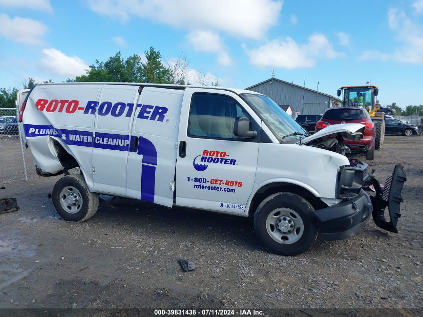 2017 Chevrolet Express 2500 Work Van VIN: 1GCWGAFF7H1101033 Lot: 39831438