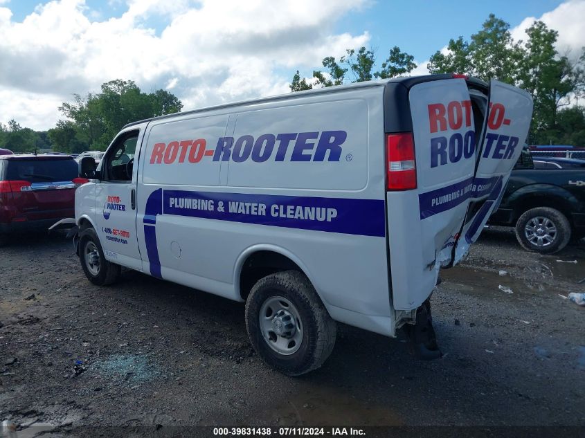 2017 Chevrolet Express 2500 Work Van VIN: 1GCWGAFF7H1101033 Lot: 39831438