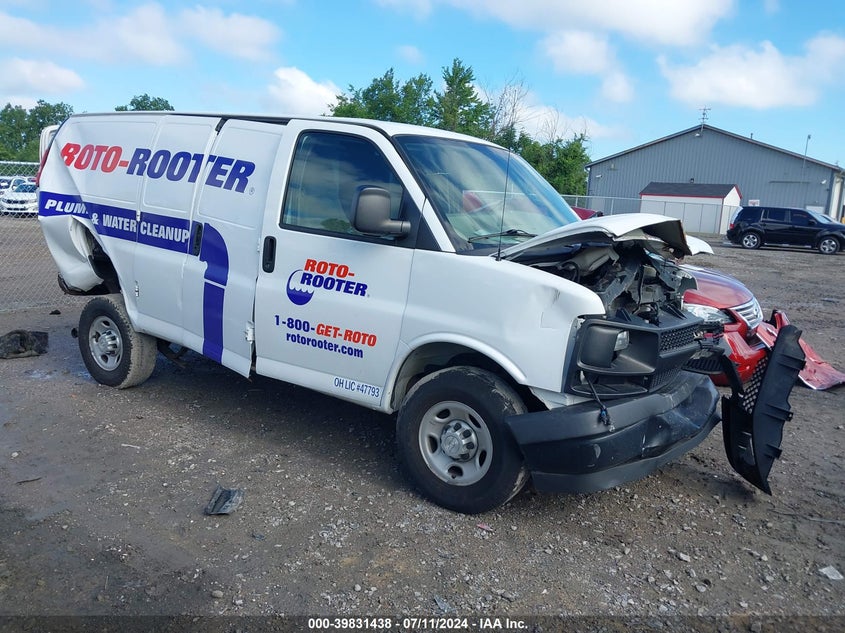 2017 CHEVROLET EXPRESS 2500 WORK VAN - 1GCWGAFF7H1101033