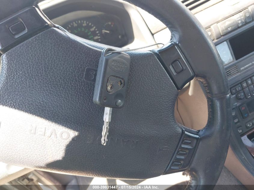 1996 Land Rover Range Rover 4.0 Se Long Wheelbase VIN: SALPE1245TA345585 Lot: 39831447