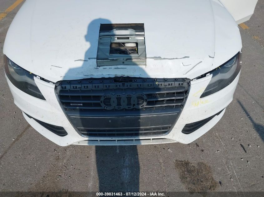 2011 Audi A4 Premium Plus VIN: WAUFFAFL6BN035712 Lot: 39831463