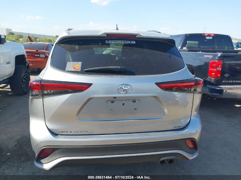 2021 Toyota Highlander Xse VIN: 5TDLZRAHXMS042237 Lot: 39831464