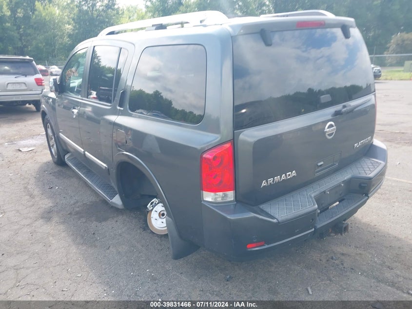 2010 Nissan Armada Platinum VIN: 5N1AA0NC2AN601303 Lot: 39831466