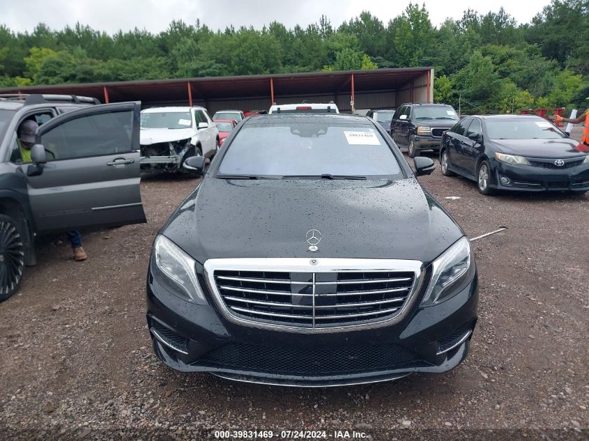 2015 Mercedes-Benz S 550 VIN: WDDUG8CB6FA145397 Lot: 39831469