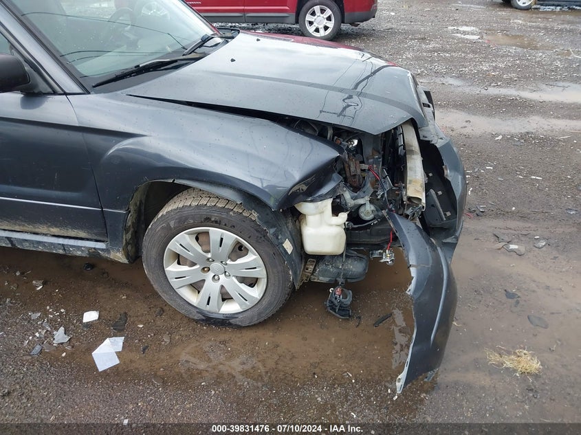 2008 Subaru Forester 2.5X VIN: JF1SG63688H719345 Lot: 39831476