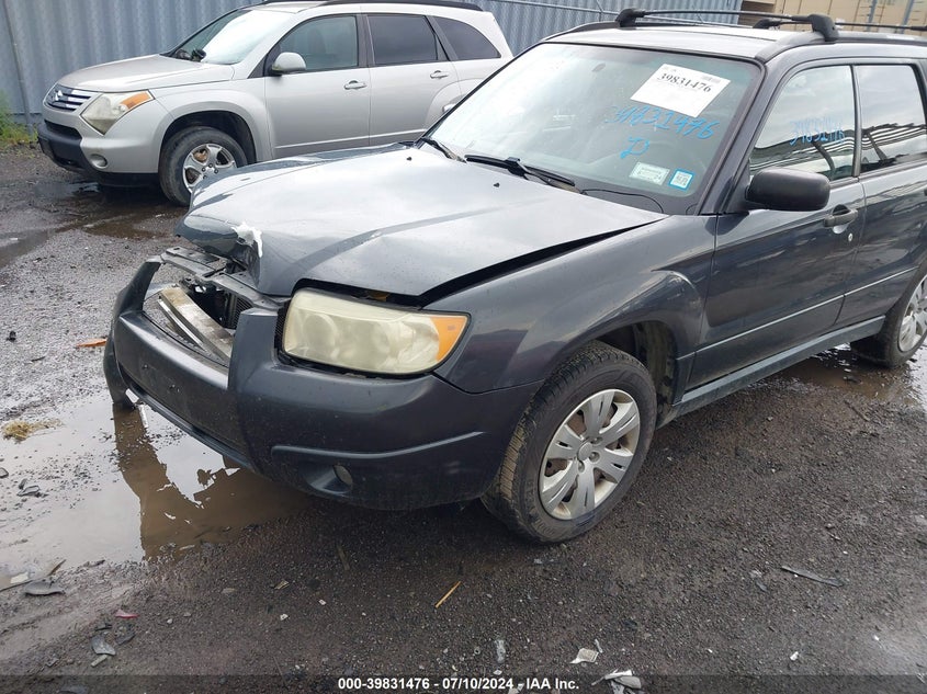 2008 Subaru Forester 2.5X VIN: JF1SG63688H719345 Lot: 39831476