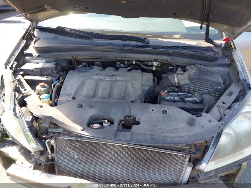 2010 Honda Odyssey Ex-L VIN: 5FNRL3H65AB055748 Lot: 39831490