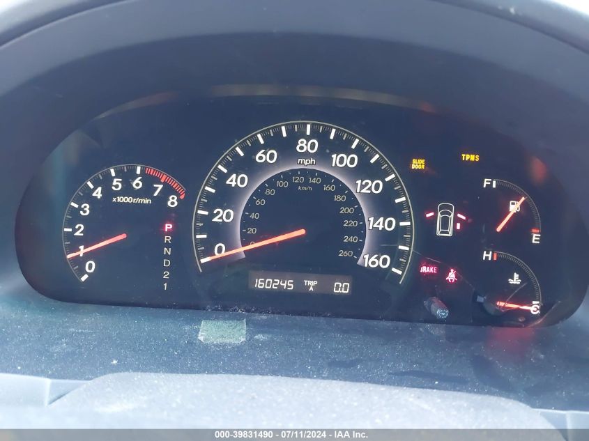 2010 Honda Odyssey Ex-L VIN: 5FNRL3H65AB055748 Lot: 39831490