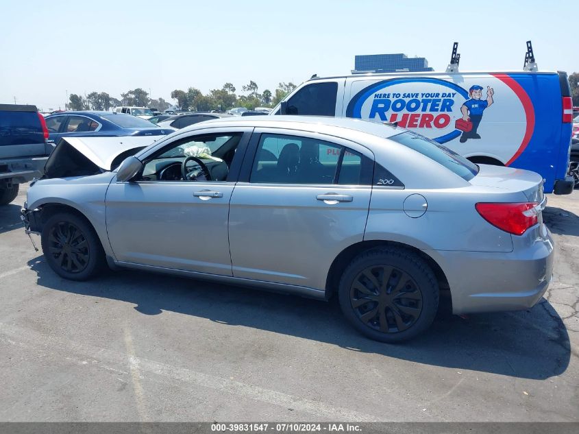 2014 Chrysler 200 Lx VIN: 1C3CCBAB8EN205158 Lot: 39831547