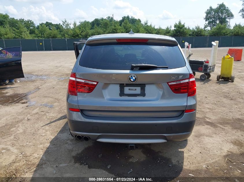 2014 BMW X3 xDrive28I VIN: 5UXWX9C59E0D43660 Lot: 39831554