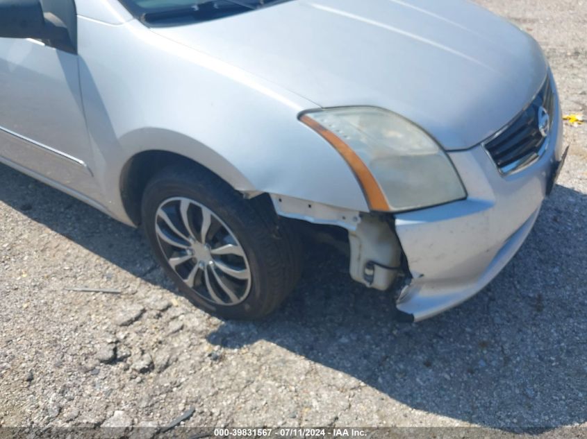 2012 Nissan Sentra 2.0 S VIN: 3N1AB6AP4CL718089 Lot: 39831567