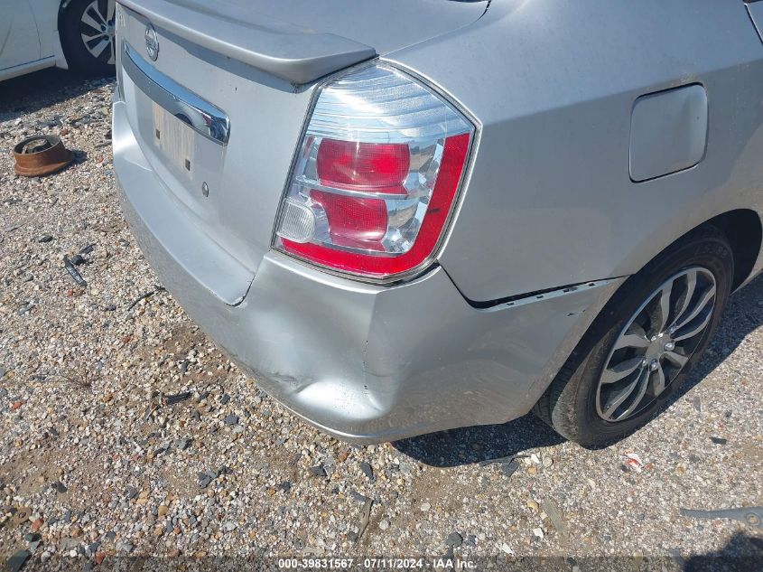 2012 Nissan Sentra 2.0 S VIN: 3N1AB6AP4CL718089 Lot: 39831567