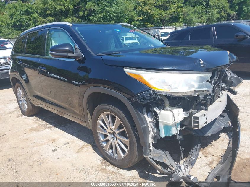 5TDYKRFH7GS142836 2016 TOYOTA HIGHLANDER - Image 1