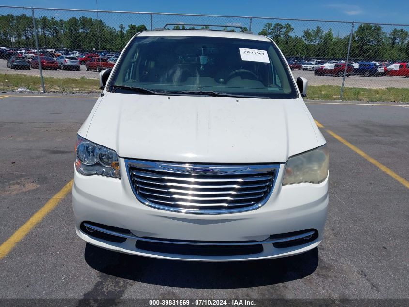 2013 Chrysler Town & Country Touring VIN: 2C4RC1BG0DR556366 Lot: 39831569